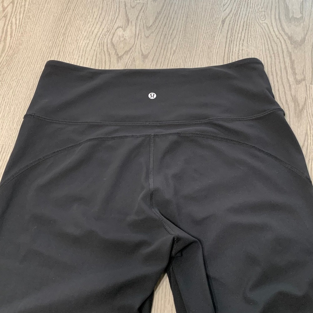 lululemon athletica Black Boot Cut Pants